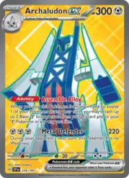 Reference image of Archaludon ex, Surging Sparks