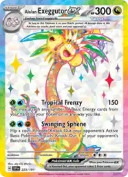 Reference image of Alolan Exeggutor ex, Surging Sparks