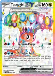 Reference image of Tatsugiri ex, Surging Sparks