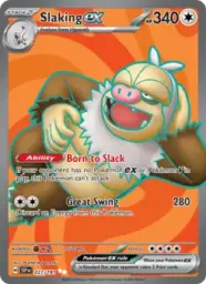 Reference image of Slaking ex, Surging Sparks