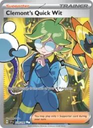 Reference image of Clemont's Quick Wit, Surging Sparks
