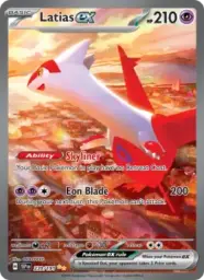 Reference image of Latias ex, Surging Sparks