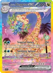 Reference image of Alolan Exeggutor ex, Surging Sparks