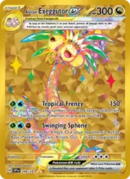 Reference image of Alolan Exeggutor ex, Surging Sparks