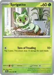 Reference image of Sprigatito, Journey Together