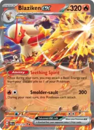 Reference image of Blaziken ex, Journey Together