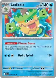 Reference image of Ludicolo, Journey Together