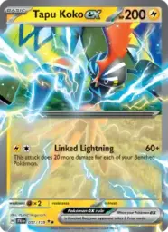 Reference image of Tapu Koko ex, Journey Together