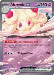 Reference image of Alcremie ex, Journey Together