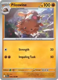Reference image of Piloswine, Journey Together
