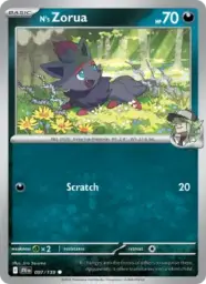 Reference image of N's Zorua, Journey Together