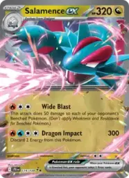 Reference image of Salamence ex, Journey Together