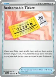 Reference image of Redeemable Ticket, Journey Together