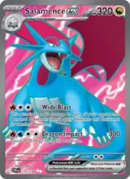 Reference image of Salamence ex, Journey Together
