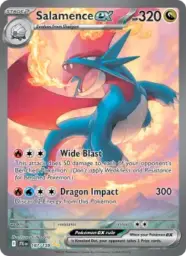 Reference image of Salamence ex, Journey Together