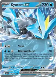 Reference image of Kyurem ex, Black Bolt