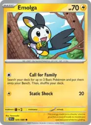 Reference image of Emolga, Black Bolt