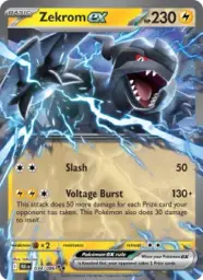 Reference image of Zekrom ex, Black Bolt