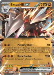 Reference image of Excadrill ex, Black Bolt