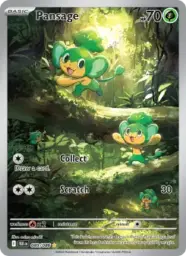 Reference image of Pansage, Black Bolt