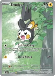 Reference image of Emolga, Black Bolt