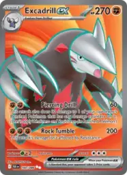 Reference image of Excadrill ex, Black Bolt