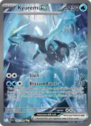 Reference image of Kyurem ex, Black Bolt