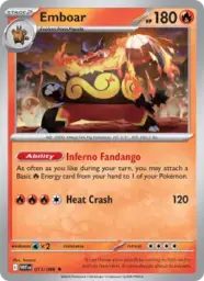 Reference image of Emboar, White Flare