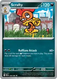 Reference image of Scrafty, White Flare
