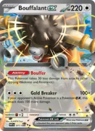 Reference image of Bouffalant ex, White Flare
