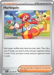 Reference image of Harlequin, White Flare