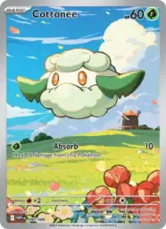 Reference image of Cottonee, White Flare