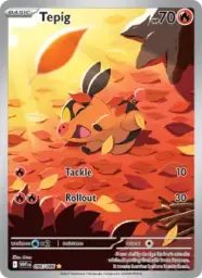 Reference image of Tepig, White Flare