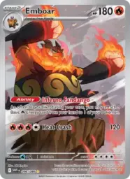 Reference image of Emboar, White Flare