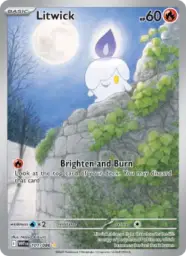 Reference image of Litwick, White Flare