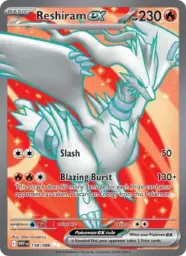 Reference image of Reshiram ex, White Flare