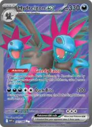 Reference image of Hydreigon ex, White Flare