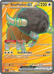 Reference image of Bouffalant ex, White Flare