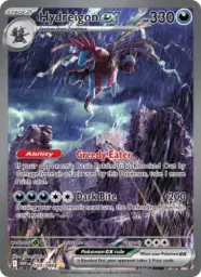 Reference image of Hydreigon ex, White Flare