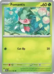Reference image of Fomantis, Destined Rivals