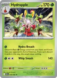 Reference image of Hydrapple, Destined Rivals