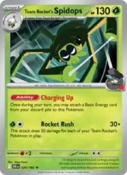 Reference image of Team Rocket's Spidops, Destined Rivals
