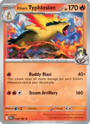 Reference image of Ethan's Typhlosion, Destined Rivals