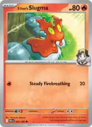 Reference image of Ethan's Slugma, Destined Rivals