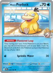 Reference image of Misty's Psyduck, Destined Rivals