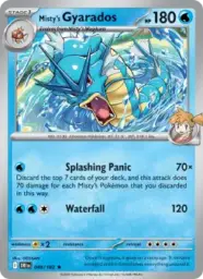 Reference image of Misty's Gyarados, Destined Rivals