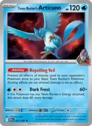 Reference image of Team Rocket's Articuno, Destined Rivals