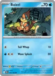 Reference image of Buizel, Destined Rivals
