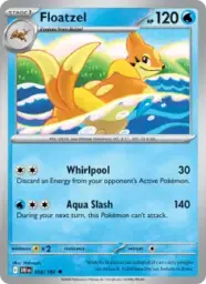 Reference image of Floatzel, Destined Rivals