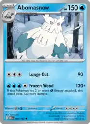 Reference image of Abomasnow, Destined Rivals
